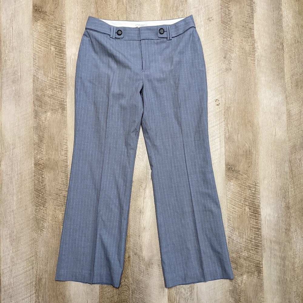 Banana Republic Jackson fit Gray Wool Blend Trouser Pants Size 10P